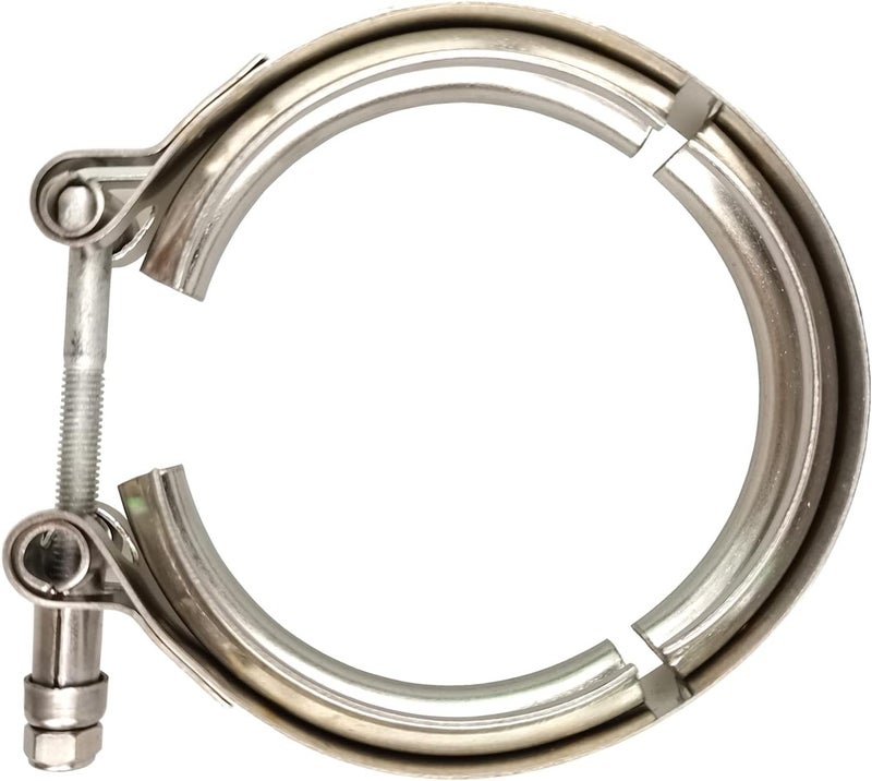 GaeaAuto 3 inch V Band Clamp 304 Stainless Steel for Turbo Downpipes, 2 Pack - Image 4